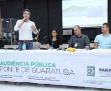 Segundo dia de audiência pública da Ponte de Guaratuba tem ampla participação popular