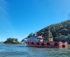  Sondagens da Ponte de Guaratuba entram em nova etapa, com pesquisa no solo 