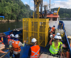  Com liberação de R$ 2,2 milhões, Ponte de Guaratuba segue avançando um mês após licença 